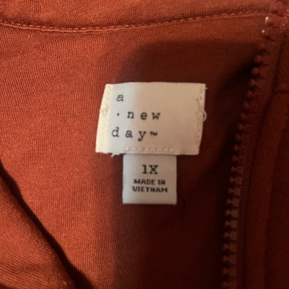Rust 1/4 zip - Picture 4 of 4